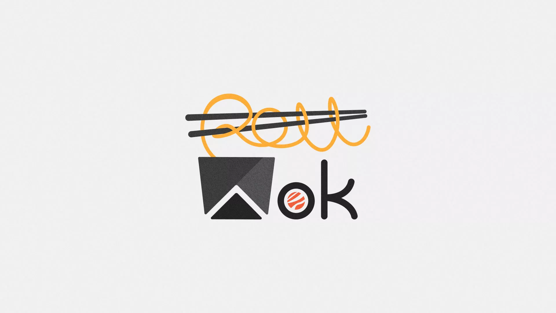 Разработка логотипа в Торжке для суши-бара «Roll Wok Club» Разработка логотипа в Торжке для суши-бара «Roll Wok Club»