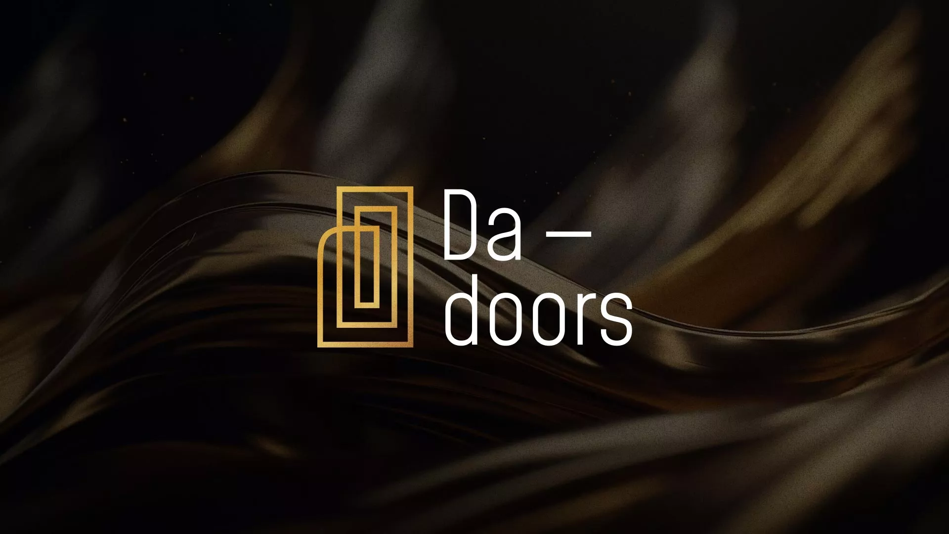 Разработка логотипа для компании «DA-DOORS» в Торжке